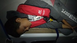 Getting sleep during overnight navigation