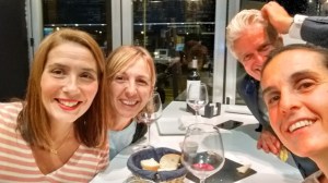 Dinner with Sevilla friends