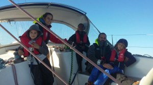 family sailing picture