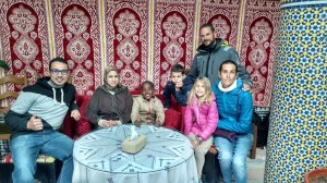 Soledad crew enjoying Moroccans