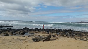 Atlantic sea at La Graciosa