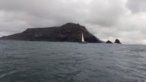 Sailing from La Graciosa to Arrecife