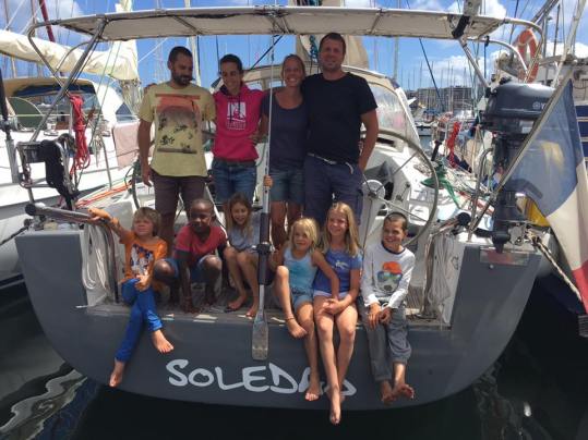 Dunia and Soledad crew