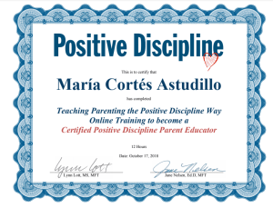 Positive discipline certification