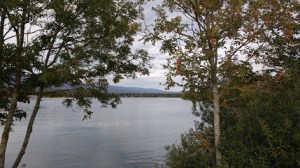 Fall at Leman lake