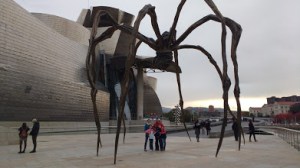 Family pic in Bilbao